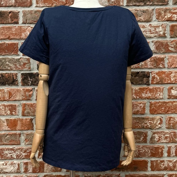 Pinot Grigio Passports & Pizza HUE navy blue T shirt / L / Excellent condition - Picture 6 of 11